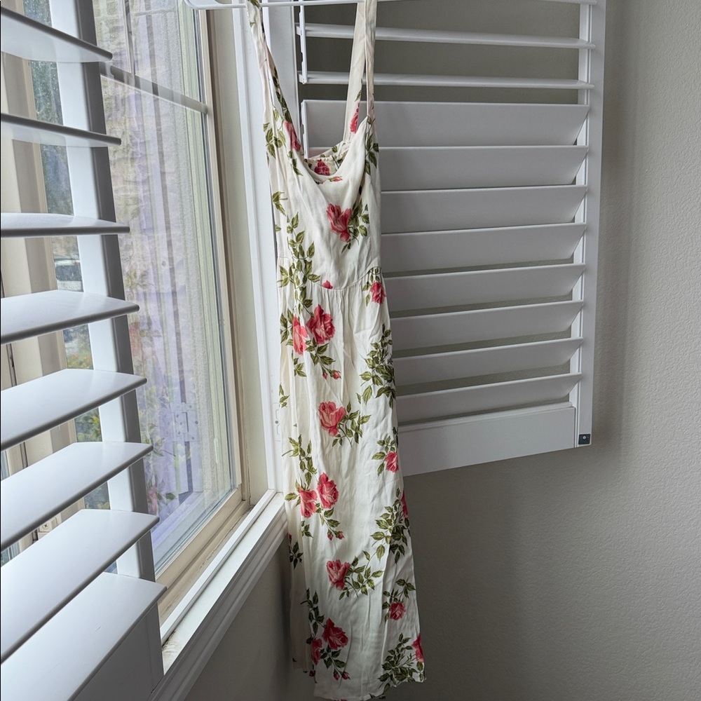 Reformation  Floral Strappy Dress